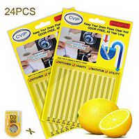 Drain Clog Remover Sticks, Kitchen Cleaner Sticks Keep Pipes Clean and Sink Odor Free Deodorizer for Kitchen Shower Sewer, Come with 24Pcs Drain Stopper and A Drain Snake