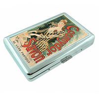 Metal Silver Cigarette Case Vintage Poster D-072 Cosmydor Savon Se Vend Partout