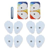vuUUuv Compatible Replacement TENS Electrodes Pads -Latex Free- Hypoallergenic (8 Pcs)