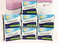 WinIon Anion Sanitary Napkins Day Pad (7 Packs x 8 Pads) by Winalite Love Moon