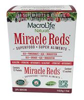 MacroLife Naturals Miracle Reds Superfood – 4oz - 12 Single Servings