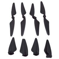 Blomiky 8 F11 Foldable Propllers Props for SJRC F11 and F24 Pro GPS Foldable RC Quadcopter Drone F11 Blades 2 Set