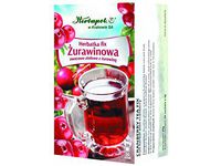 HERBAPOL - Cranberries Tea - FIX - 20 sachets - for Preparation of a Beverage of a Sour and Refreshing Taste, Rich in C and Mineral Elements