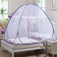 Yodosun Foldable Baby Adult Double Zipper Door Sleeping Travel Bed Tent Mosquito Net Bed Canopy Crib (120190140)