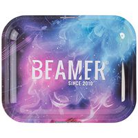 Beamer Designer Series Large Metal Rolling Tray -Outer Space - 13.5 inch x 11 inch…