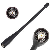 Original Dual Band 136-174/400-520MHz U/V SMA-Female Antenna for Baofeng UV-5R 5RE Plus 5RA 5RB 5RC 5RD (Black)