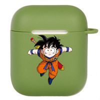 Phoetya Dragon Ball Z Airpod Case, Japanese Anime Airpods Cover, Portable & Protective Silicone Cover Case for Apple Airpods(Green)