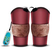 SVIVI Electric Heating Massager with 9 Kinds of Mode and 5 Kinds of Intensity, Heating Knee Pad for Legs and Arm (Charming)