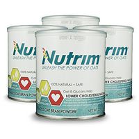 Nutrim® 4-30 Serving Cans (120 Servings) 2-Month Supply - Oat Beta Glucans Help Lower Cholesterol Naturally