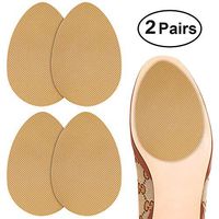 Dr. Shoesert Non-Slip Shoes Pads Adhesive Shoe Sole Protectors, High Heels Anti-Slip Shoe Grips (Yellow)
