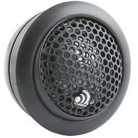Massive Audio CT1 - Silk Dome 110 Watt 25mm Car Audio Tweeter Set with Crossovers, Surface, Angle or Flush Mount Options
