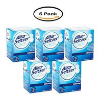 PACK OF 5 - Alka-Seltzer Original Antacid Effervescent Tablets, 72 count