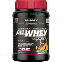 ALLMAX Nutrition AllWhey Gold 100% Whey Protein, Peanut Butter Chocolate 2 lbs