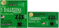 3 Ballerina Diet Tea Regular/Extra Strength for Men and Women's Weigh Control (Regular Strength + Extra Strength)