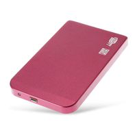 SimplylinUSB3.0 1TB External Hard Drives Portable Desktop Mobile Hard Disk Case (Red)