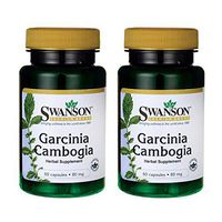 Swanson Garcinia Cambogia 5:1 Extract 80 Milligrams 60 Capsules (2 Pack)