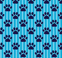 Paw Paper - Edible Dog Wrapping Paper (Birthday - Blue)