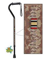 Walking Cane Gel Grip Self Adjusting Iraq Veteran Design BFunkyMobility