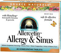 Source Naturals, Allercetin Allergy Sinus, 48 Tablets
