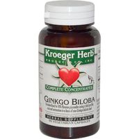 Kroeger Herb Ginkgo Biloba - 90 Vegetarian Capsules