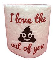 B-Gal Boutique I Love the Krap Out Of You Toilet Paper