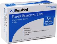 ReliaMed Paper Surgical Tape 2 x 10 yds. (Roll) (1 Roll) by ReliaMed Tape Corp