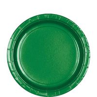 Round Paper Plates | 20ct (9 inch, Festive Green)