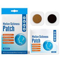 Reddhoon 30 Pack Anti-Motion Sickness Patch, Non-Drowsy, Anti-Nausea & Relief Vomiting, Nausea, Dizziness, Chinese Herbal Anti-Motion Sickness Patch for Car/Sea/Air Travel Sickness