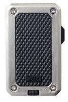 Colibri Rally Single Jet Flame Lighter (Matte Black & Brushed Chrome)