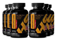 Immune System Supplement - Green Coffee Cleanse - Ginger Pills - 6 Bottle 360 Capsules