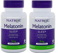 Natrol Melatonin Time Release 5mg Tablets 100 ea (Packs of 2)