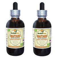 Maitake (Grifola Frondosa) Tincture, Organic Dried Mushroom Liquid Extract (Brand Name: HerbalTerra, Proudly Made in USA) 2x2 fl.oz (2x60 ml)