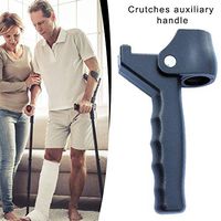 Walking Cane Accessories for 22MM Diameter Crutches， Extra Handle Elderly Booster Walking Stick Auxiliary Handle Ideal Daily Living Aid for Limited Mobility