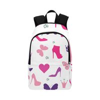 Backpack Shoulder Bag Woman Shoe and Makeup for Men Women Teachers Bookbag School Bag Lightweight School Camping for Staff
