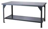 Durham Heavy Duty Steel/Iron Workbench, DWB-3672-95,  4000 lbs Capacity,  30" Length x 72" Width x 34" Height