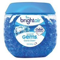 Bright Air Odor Eliminator Scent Gems, Cool and Clean, 10 Oz Each, 6 Pack