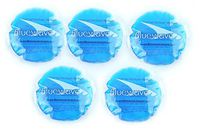 Bluewave 4" Round Hot | Cold Gel Pack 5Count Blue