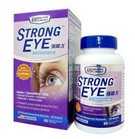 US Clinicals™ StrongEye™ Ultimate Eye Care • Lutein + Zeaxanthin + DHA + Herbal Extracts + Vitamins + Minerals + Amino Acids • 20 Clinically Researched Nutrients • 60 Softgels