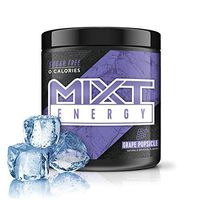 MIXT Energy Supplement, Designed for Energy and Focus, 8 Hour Energy Drink, No Sugar, No Calories, Awesome Taste, Gaming Energy, Keto Approved (60 Servings, Grape Popsicle)