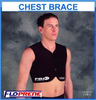 Floprene Chest Brace Black, Size - Xx.Large