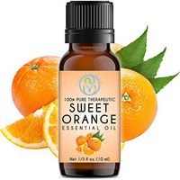 Sweet Orange Essential Oil 10 ml 100% Pure & Natural Therapeutic Grade Undiluted Best For Aromatherapy Diffuser, Body, Skin And Natural Cleaning