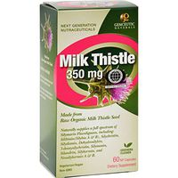 Genceutic Naturals - Milk Thistle Organic 350 mg. - 60 Capsules