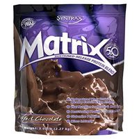 Syntrax - Matrix 5.0 - Perfect Chocolate - 5lb Bag - High Protein 23g - Low Fat - Low Carb - Low Sugar
