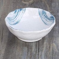 AXZHYX Bowl Bowl, Ceramic Deep Soup Bowl, Home Vegetable and Fruit Salad Bowl, Personalized Ramen Bowl Hotel Tableware Home Noodles Boiled Fish Soup Bowl (Color : 2pcs)