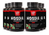 Supreme Hoodia Gordonii Extract - Pure Hoodia Gordonii Extract 2000mg - Hoodia Gordonii Highly Effective Appetite Suppressing (6 Bottles 360 Capsules)