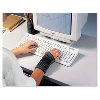 Safco Remedease Wrist Wrap, Black, Size Small (5 1/2 To 6 1/2 Wrist)