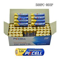 AAA MN2400 E92 R03P UM4 AAA Size 1.5V Heavy Duty Zinc-Carbon Battery 500Pcs