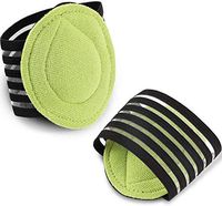 4 Pack Compression Arch Support Sleeves Support Pads Elastic Foot Cushions Soft Foot Braces?Family Essentials