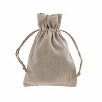 Homeford Natural Line Favor Bags, 12-Piece (4-Inch x 6-Inch)
