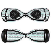 MightySkins Skin Compatible with Swagtron T5 - Turquoise Tribal | Protective, Durable, and Unique Vinyl Decal wrap Cover | Easy to Apply, Remove, and Change Styles | Made in The USA